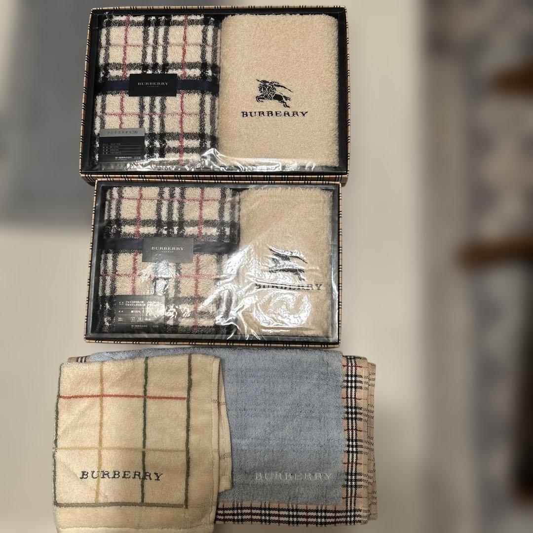 バーバリー　タオルセット　6枚　新品未使用