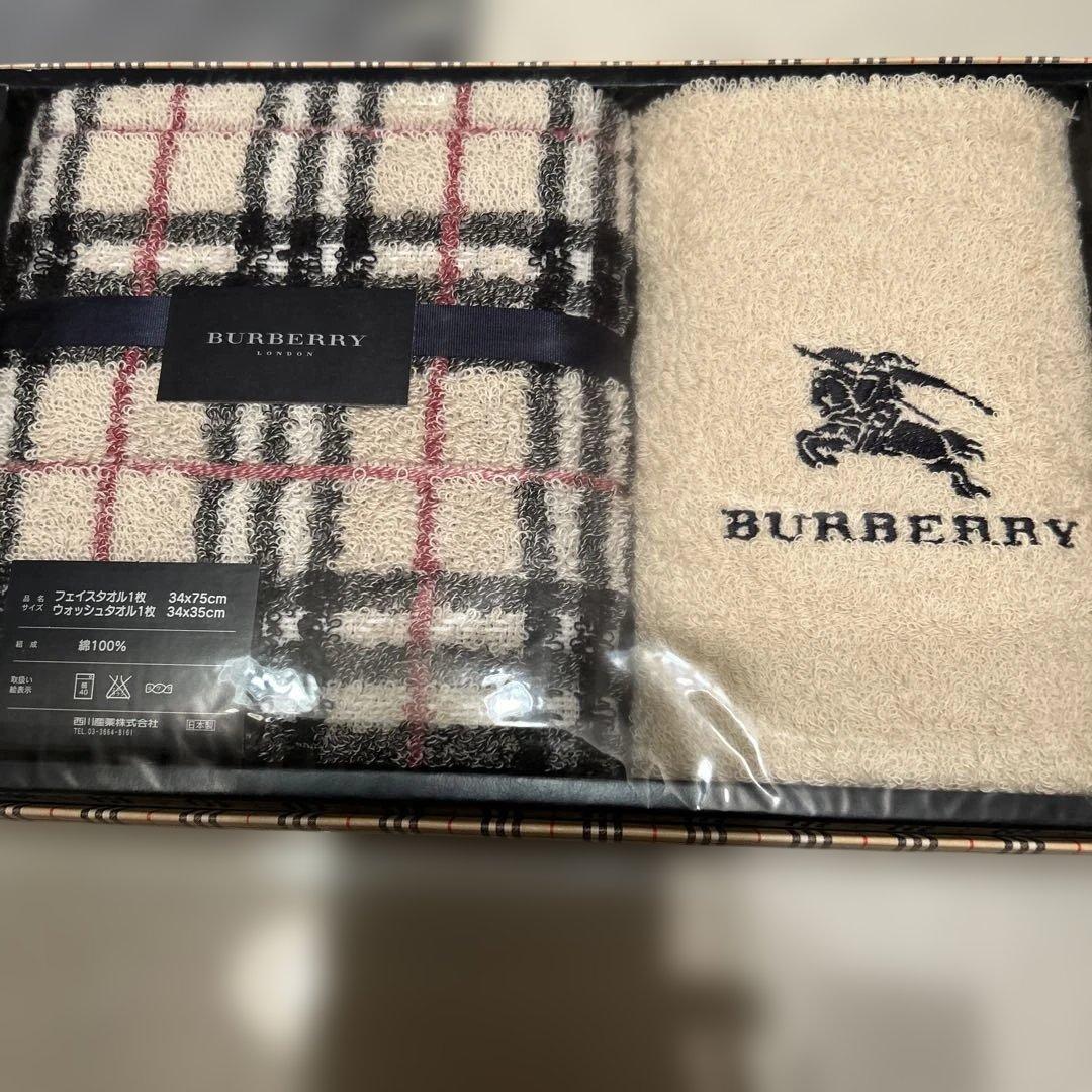 バーバリー　タオルセット　6枚　新品未使用