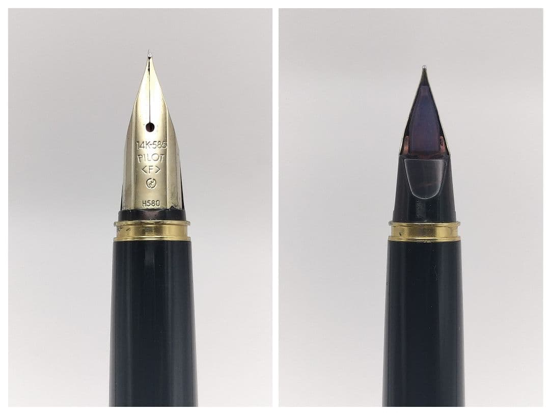 【S】PILOT 万年筆 ペン先 14K 平蒔絵 國光会 コンバーター 箱付