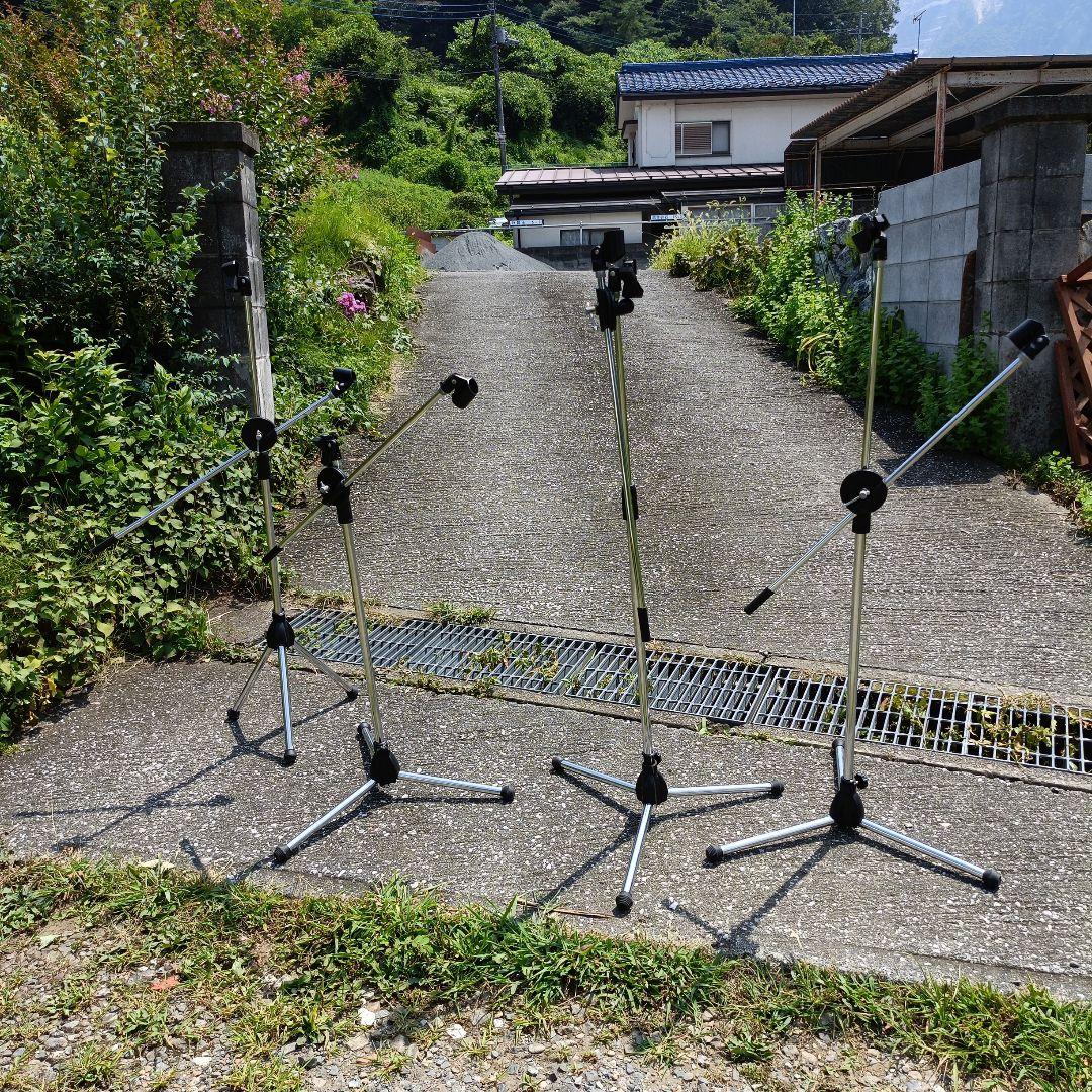 マイクスタンド 4本セット 高さ調整可能