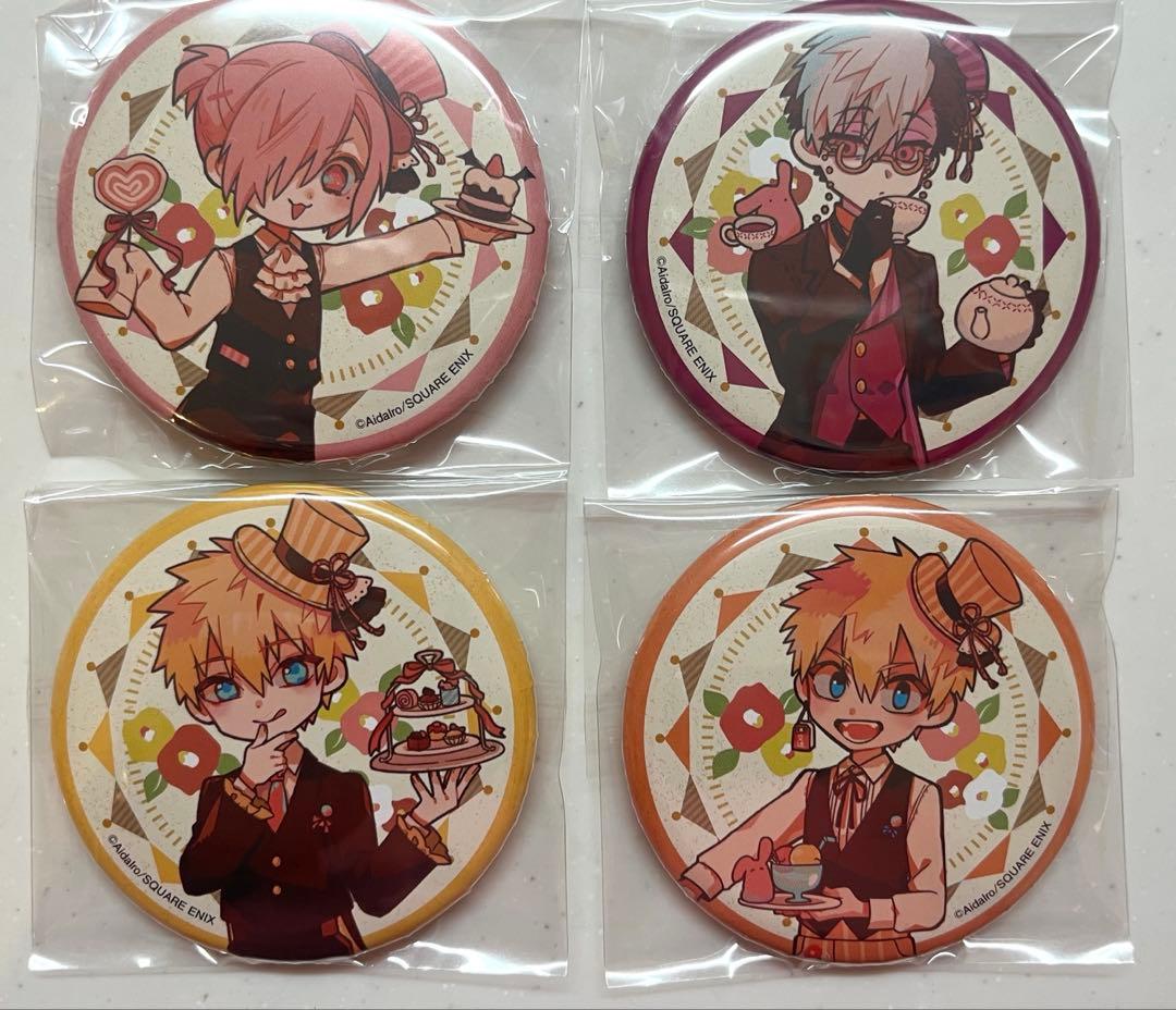 《レア》地縛少年花子くん お茶会 アニメガ 缶バッジ ミツバ 光 輝 土籠