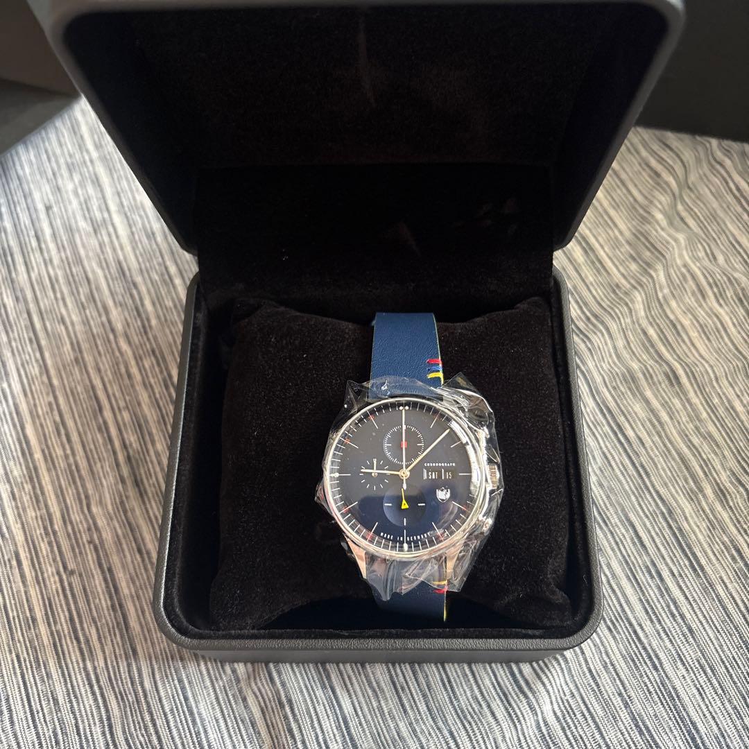 ネイビー クロノグラフ 腕時計