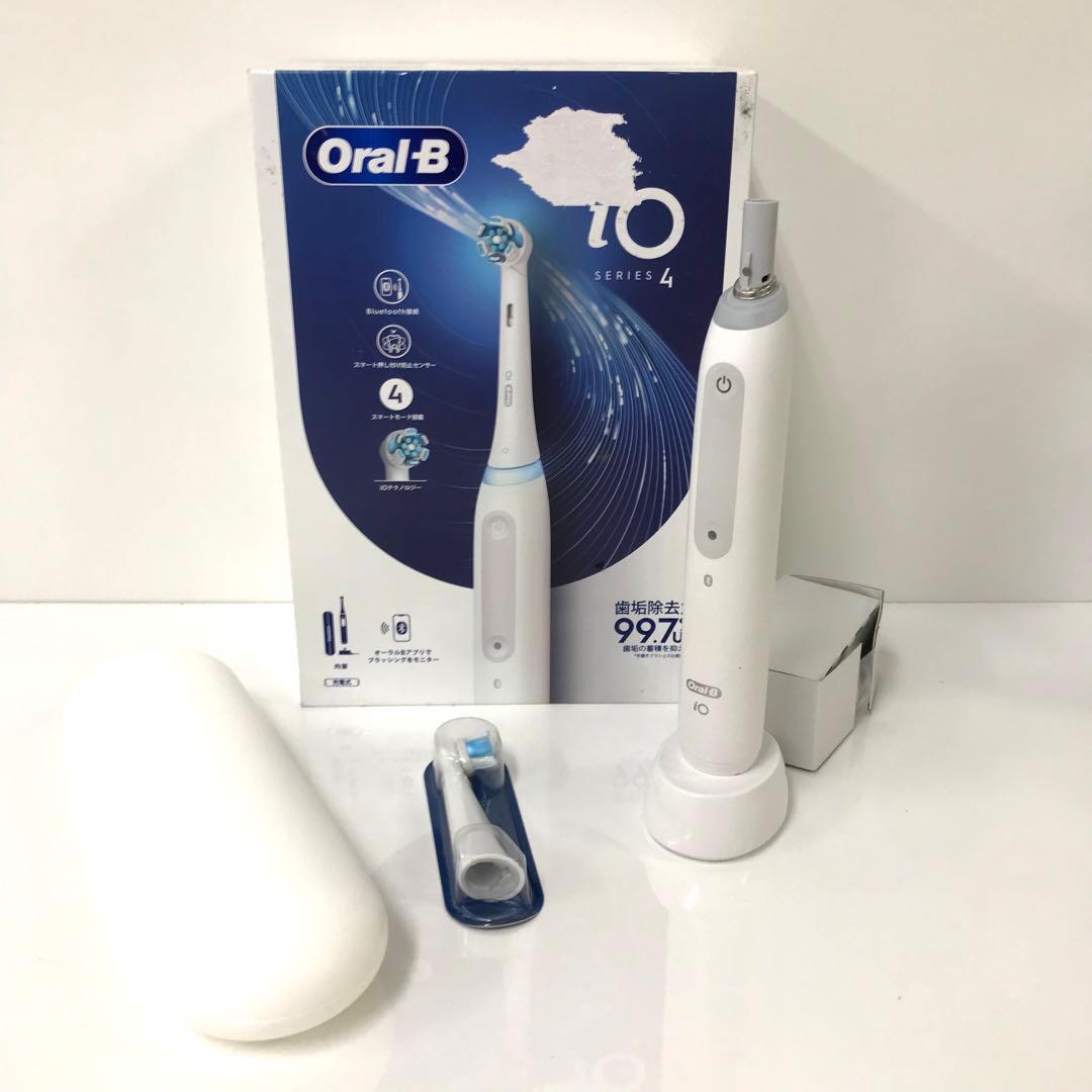 2318-Y オーラルB iO4 クワイトホワイト 4 電動歯ブラシ