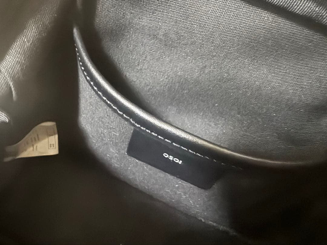 超美品　OSOI MINI BROT BAGがま口　ショルダーバッグ　ブラック