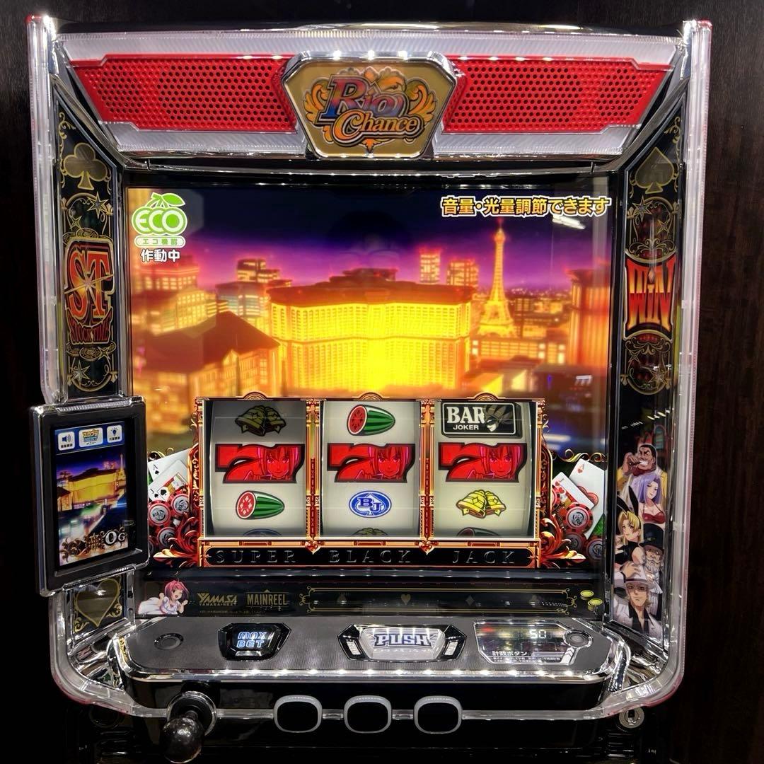 スマスロ「スーパーブラックジャック」 送料無料　パチスロ実機