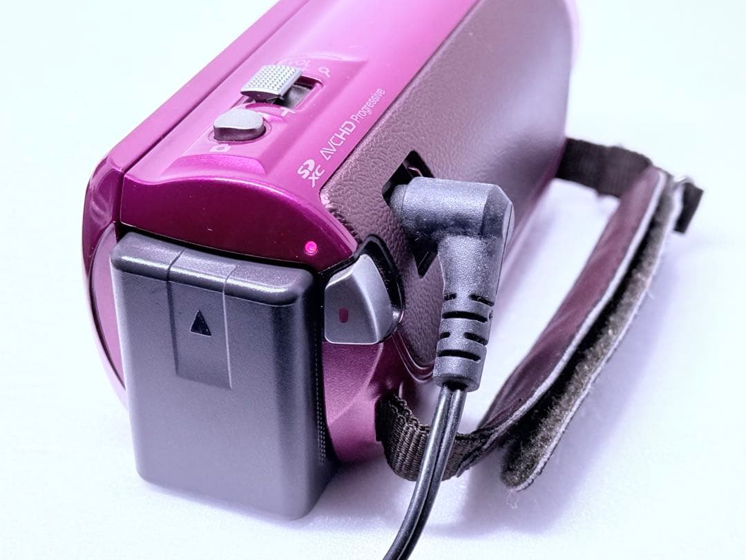 Panasonic HC-V550M レッド 動作確認済 HDビデオカメラ