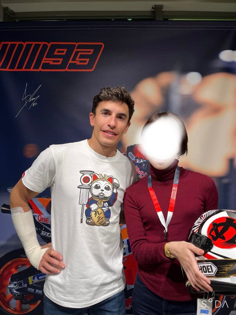 マルクマルケスサイン入り iPhone13 スマホケース