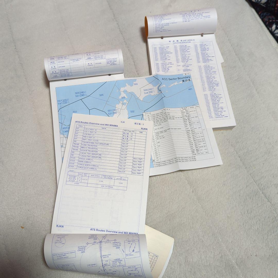 JFLIP 1,2,3 航空路図誌 令和5年11月15日号