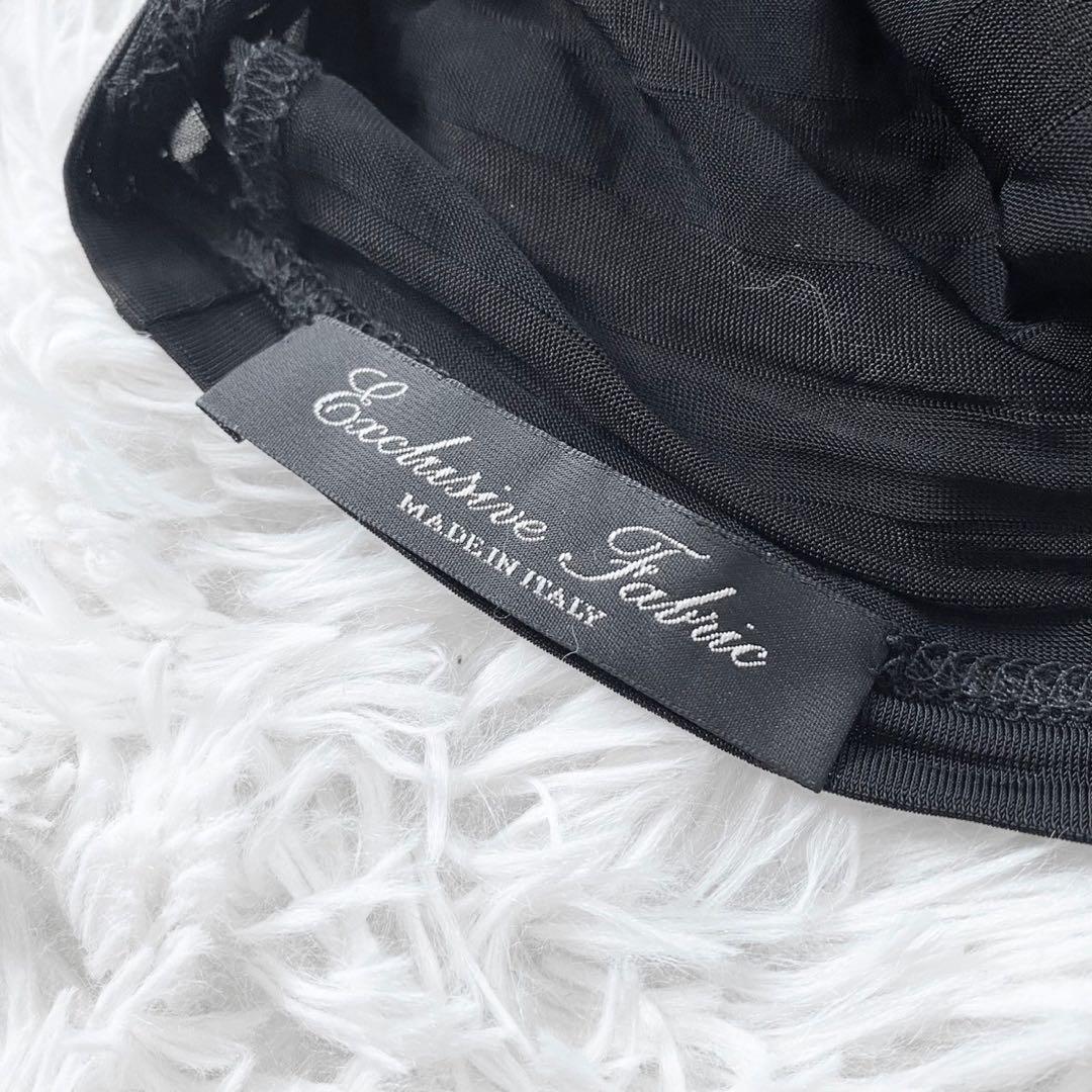 マルタンマルジェラ タンクトップ ボーダー 冷感 ブラック Mサイズ