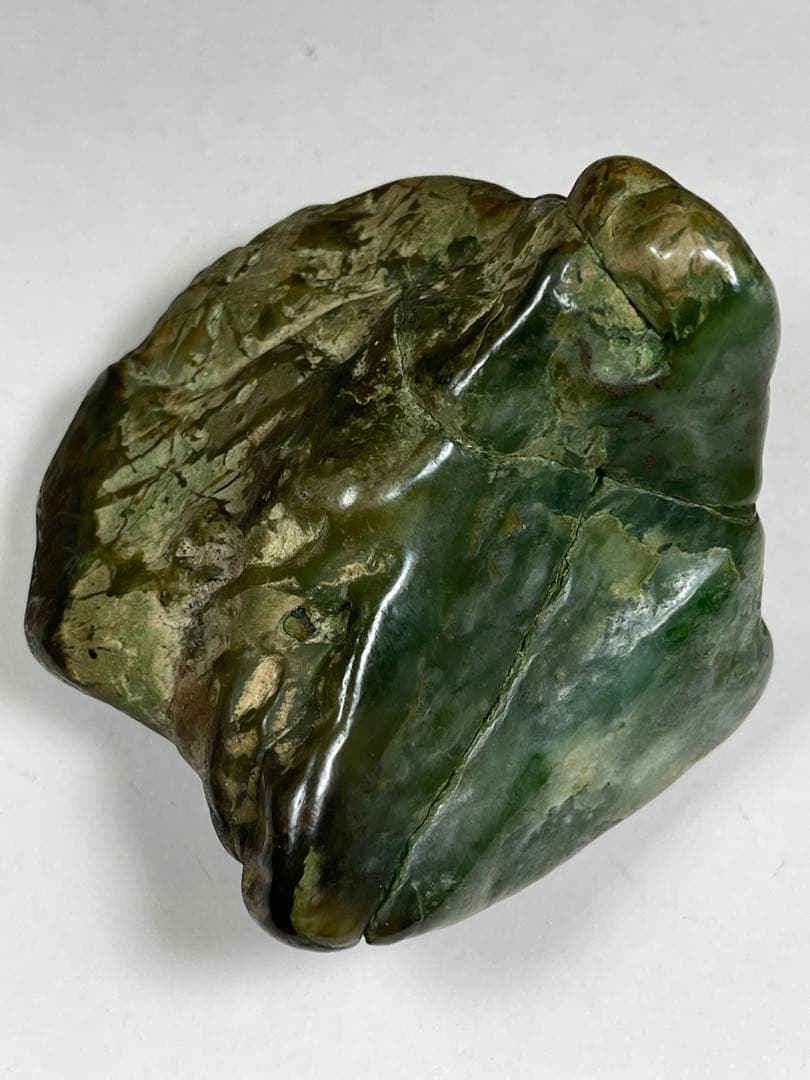 天然翡翠 翡翠原石  鑑賞石 重さ約271g 翡翠原石 送料無料