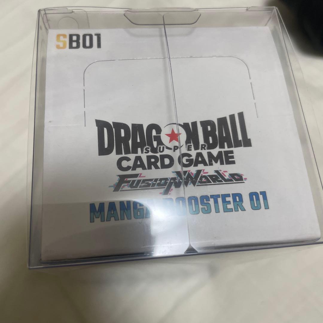 新品テープ付★ドラゴンボールカード　マンガブースター01BOX MANGA