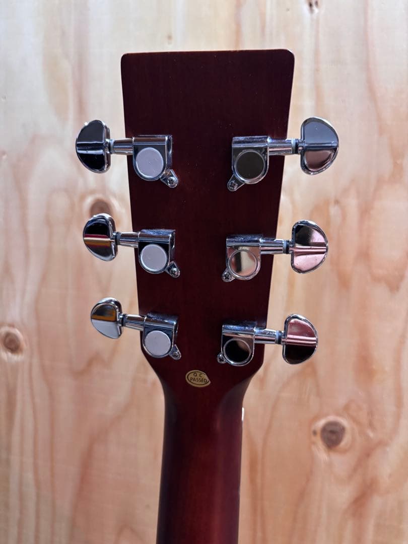 トップ単板　SX アコースティックギター 未使用リペア済品/純正ケース付き