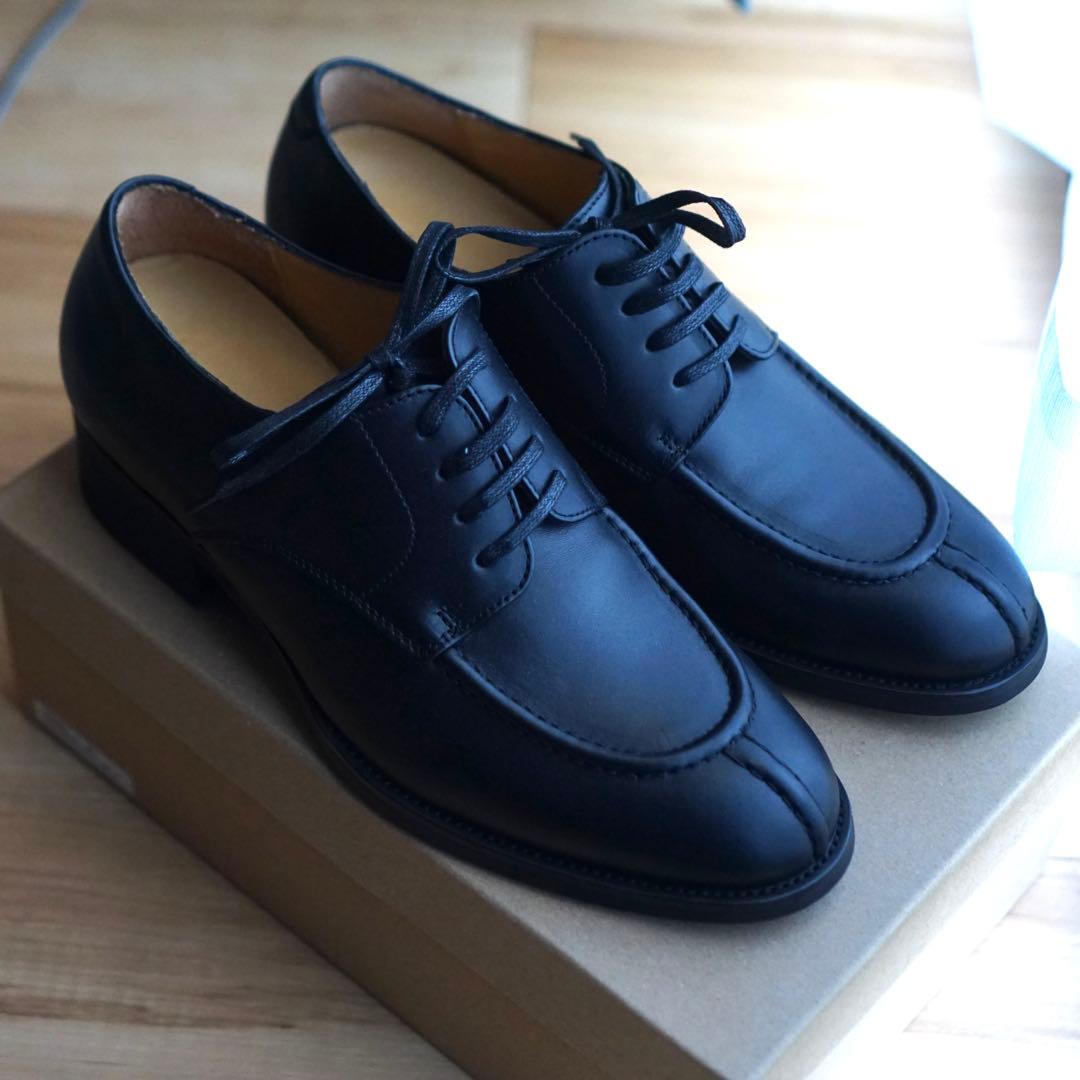 靴 shinn COW LEATHER U-TIP DERBY