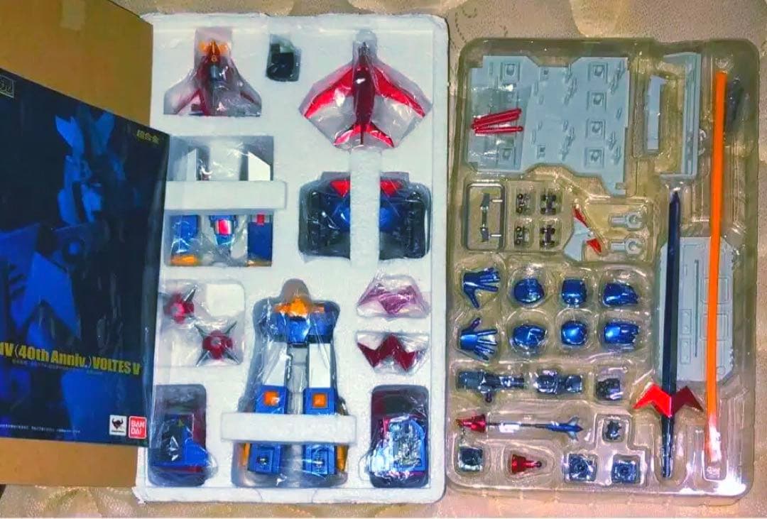 美品 BANDAI ✨ボルテスV ✨超合金魂GX-31V 40周年記念 ver.