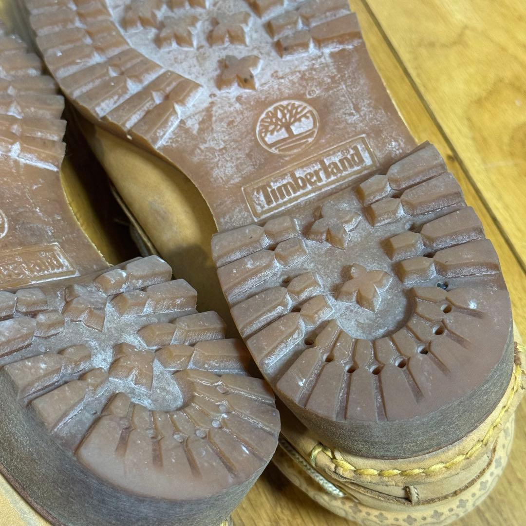 Timberland 3eye クラシックラグ イエローベージュ　ヌバック