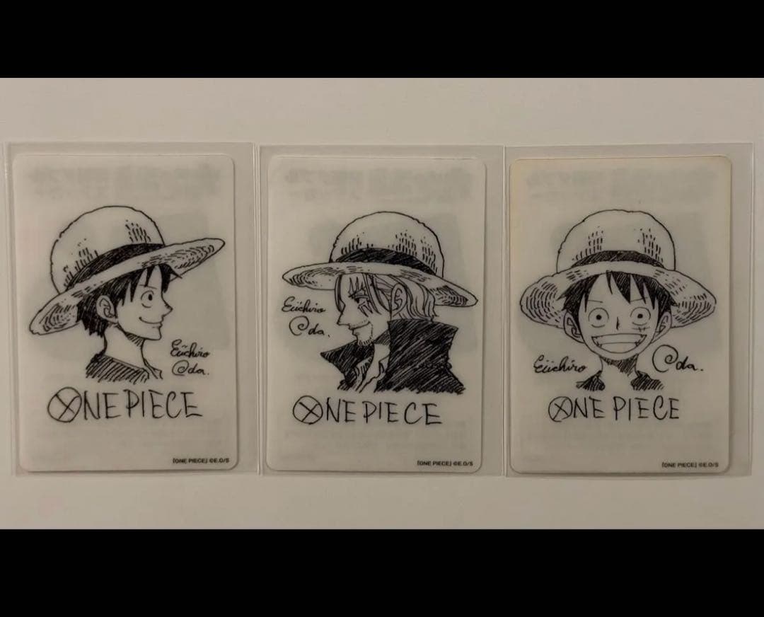 2022 ナツコミ ワンピース ステッカー 3種 コンプリート セット