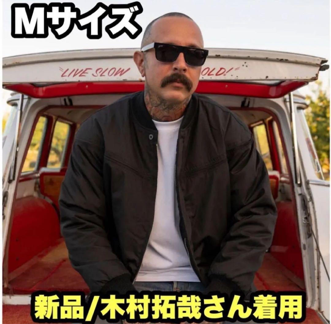 フ*ー様 新品 黒金 Mサイズ ダービーオブサンフランシスコ ダービージャケット