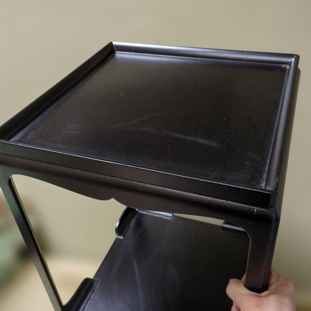 高麗卓　宗旦好み　茶道具　木製　棚　茶棚　紙箱　お点前　台