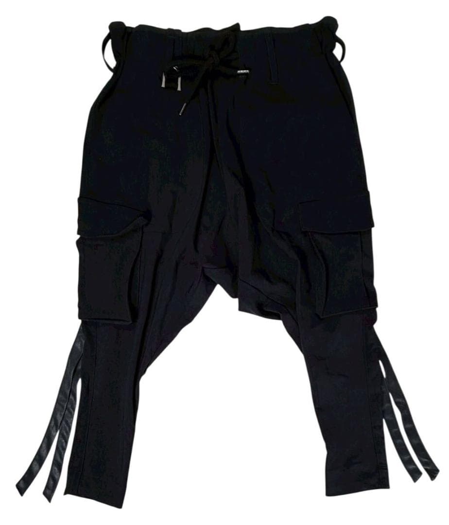 キリュウキリュウ サルエル カーゴパンツ ブラック M