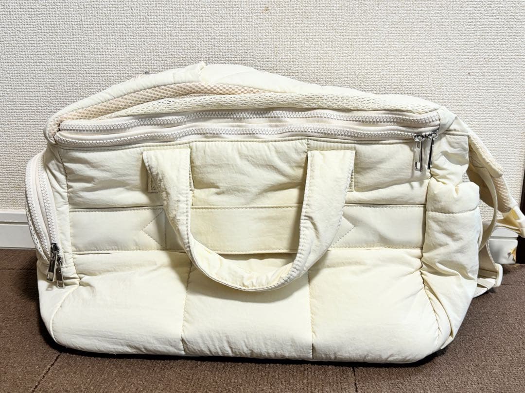pawdea Air nest one ペット用スリングバッグ　Ivory S