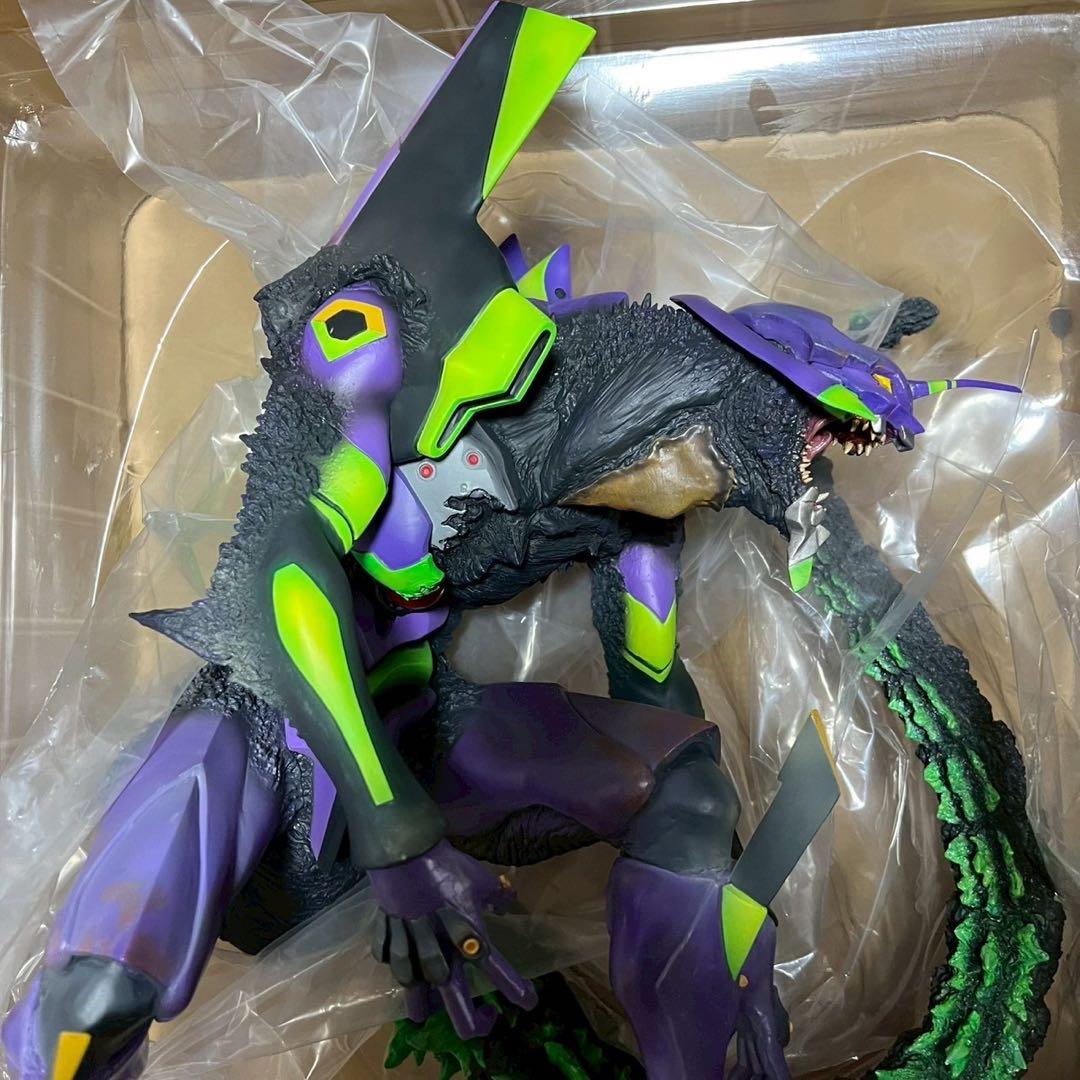 エクスプラス　東宝30㎝シリーズ　フィギュア　エヴァンゲリオン　初号機　ゴジラ