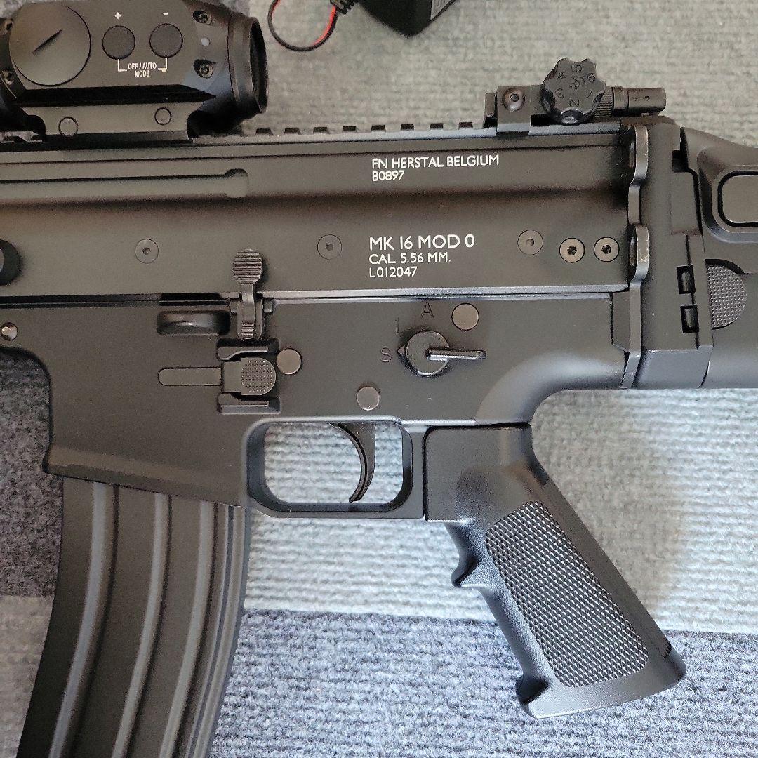 スカーL CQC 次世代電動ガン 4本マガジン付き