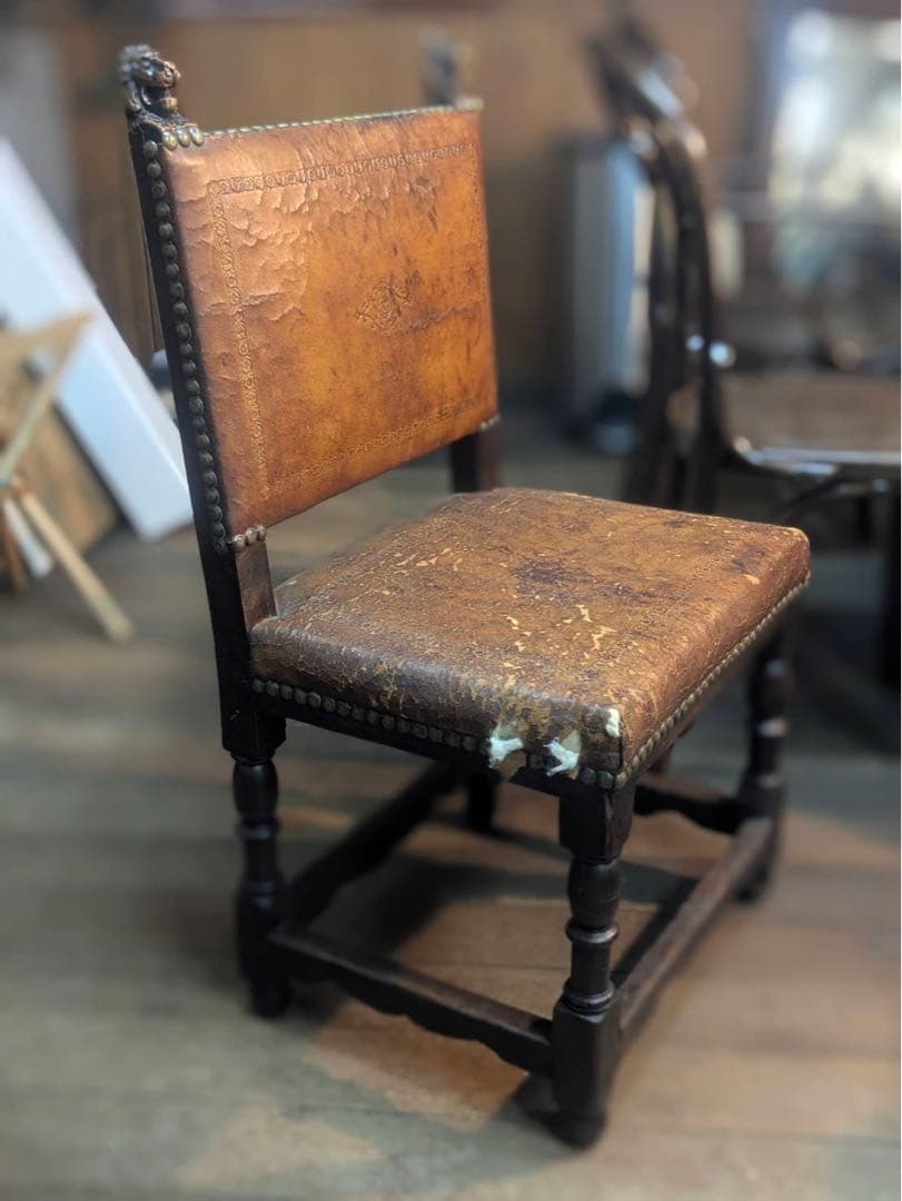 ベルギー アンティークチェア