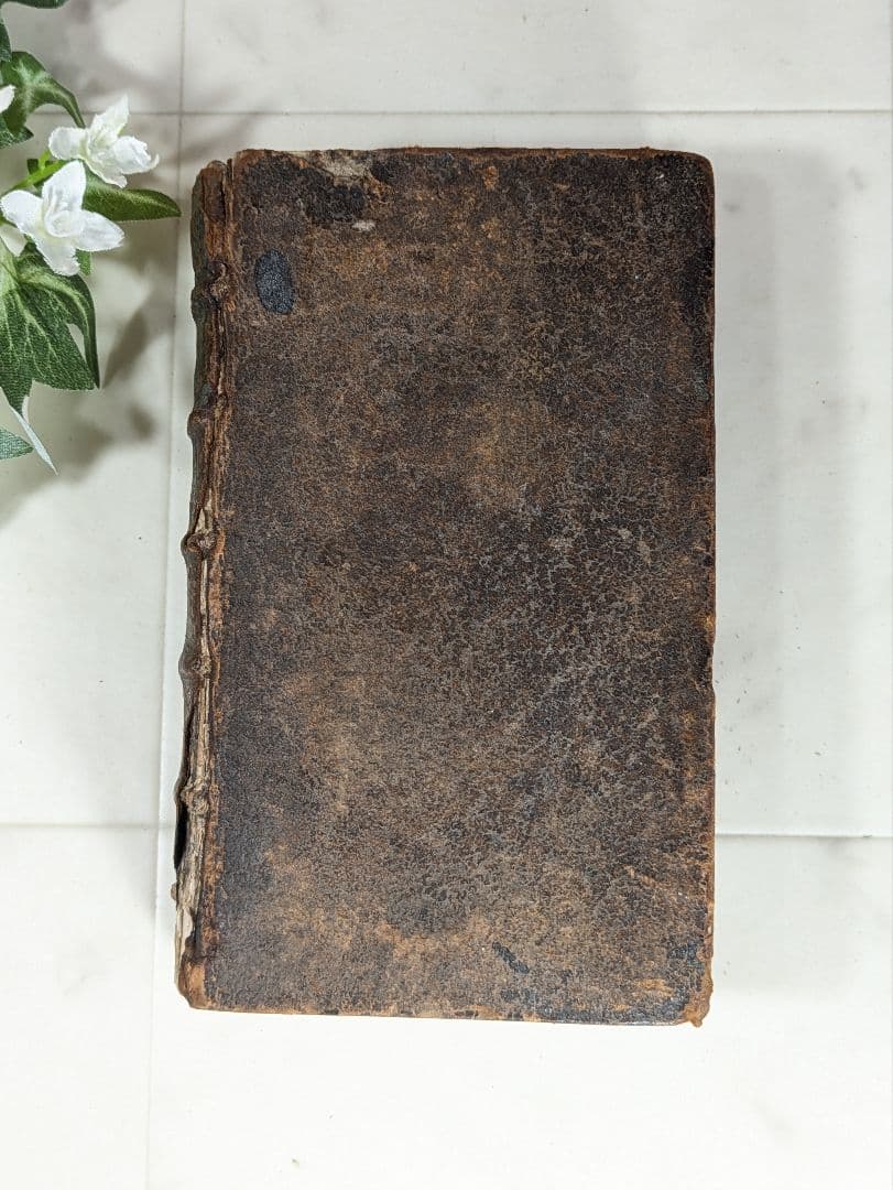 フランス アンティーク 洋書 パスカル パンセ 革装丁