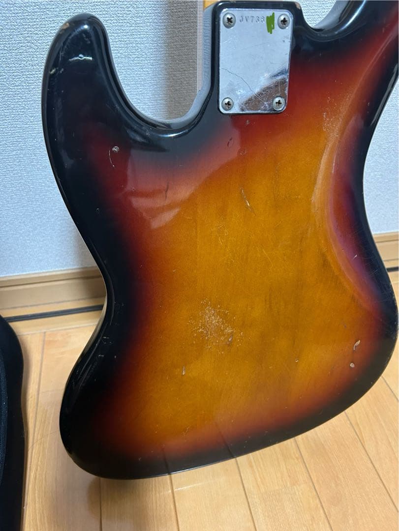 JVシリアルFenderJapan jazzbassフェンダージャパンジャズベ