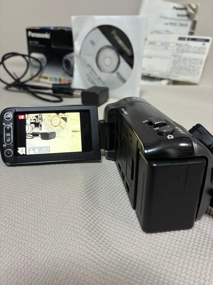 Panasonic HDC-TM35 ビデオカメラ 本体　グレー