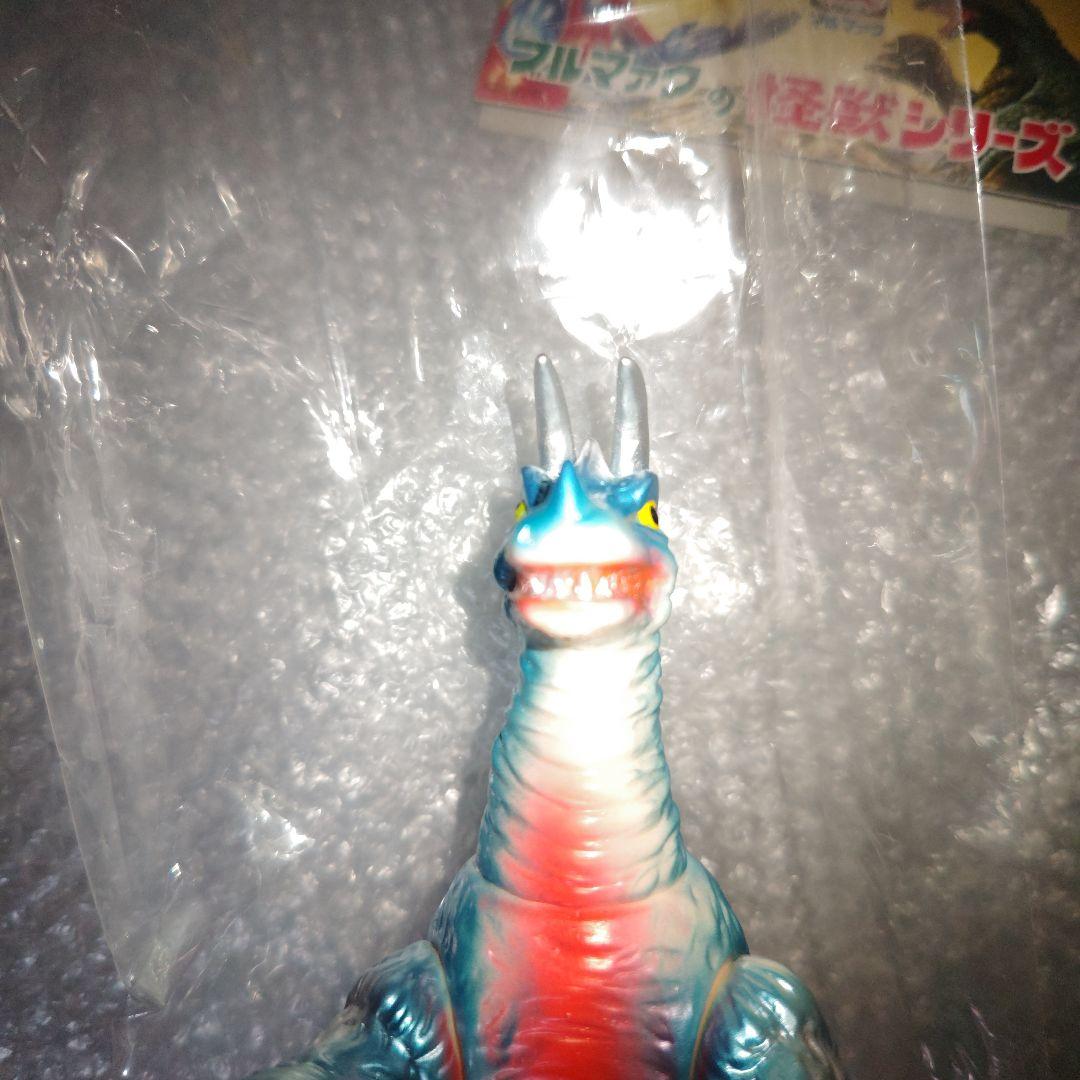 ブルマァク　キングザウルス三世　ソフビ　ブルー　帰ってきたウルトラマン