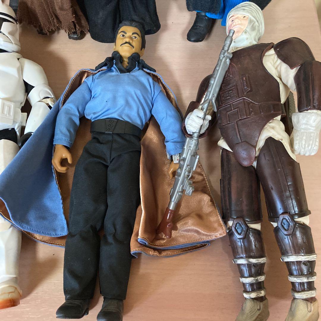 【めちゃ得】スターウォーズ　30センチ大フィギュア10体＋小1体＋武器色々セット