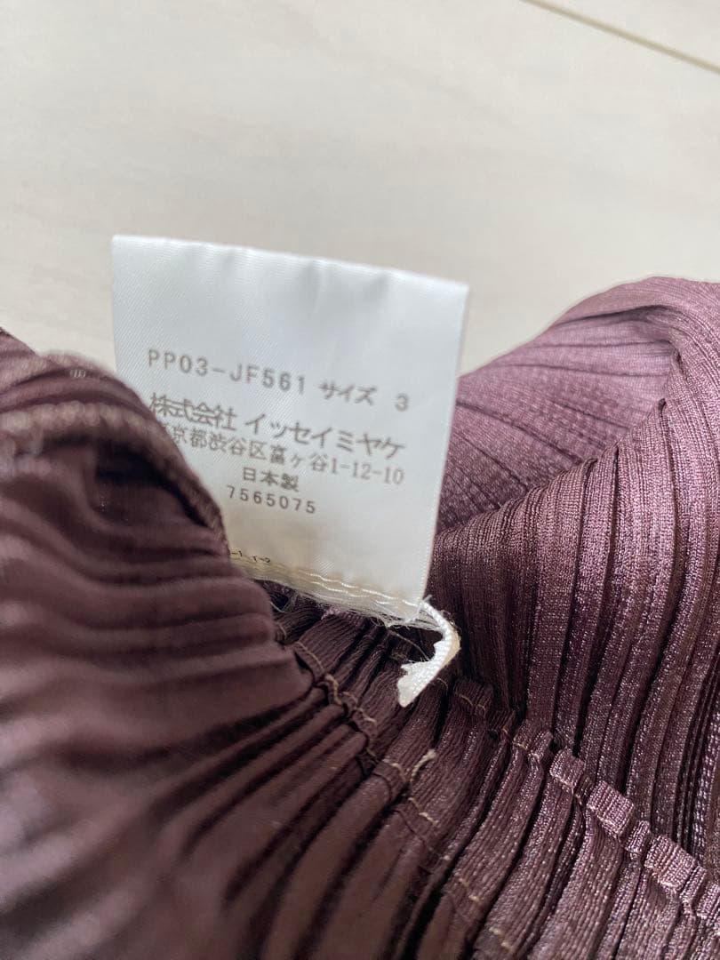 希少　プリーツプリーズ　イッセイミヤケ