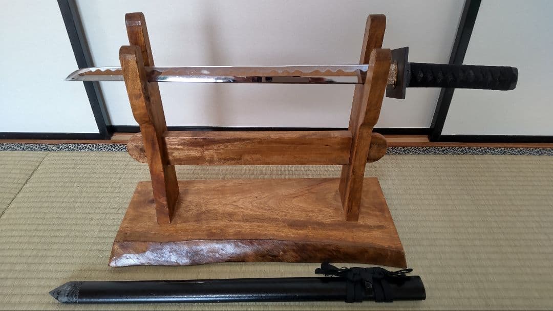 金属製模造刀忍者刀 鞘あり