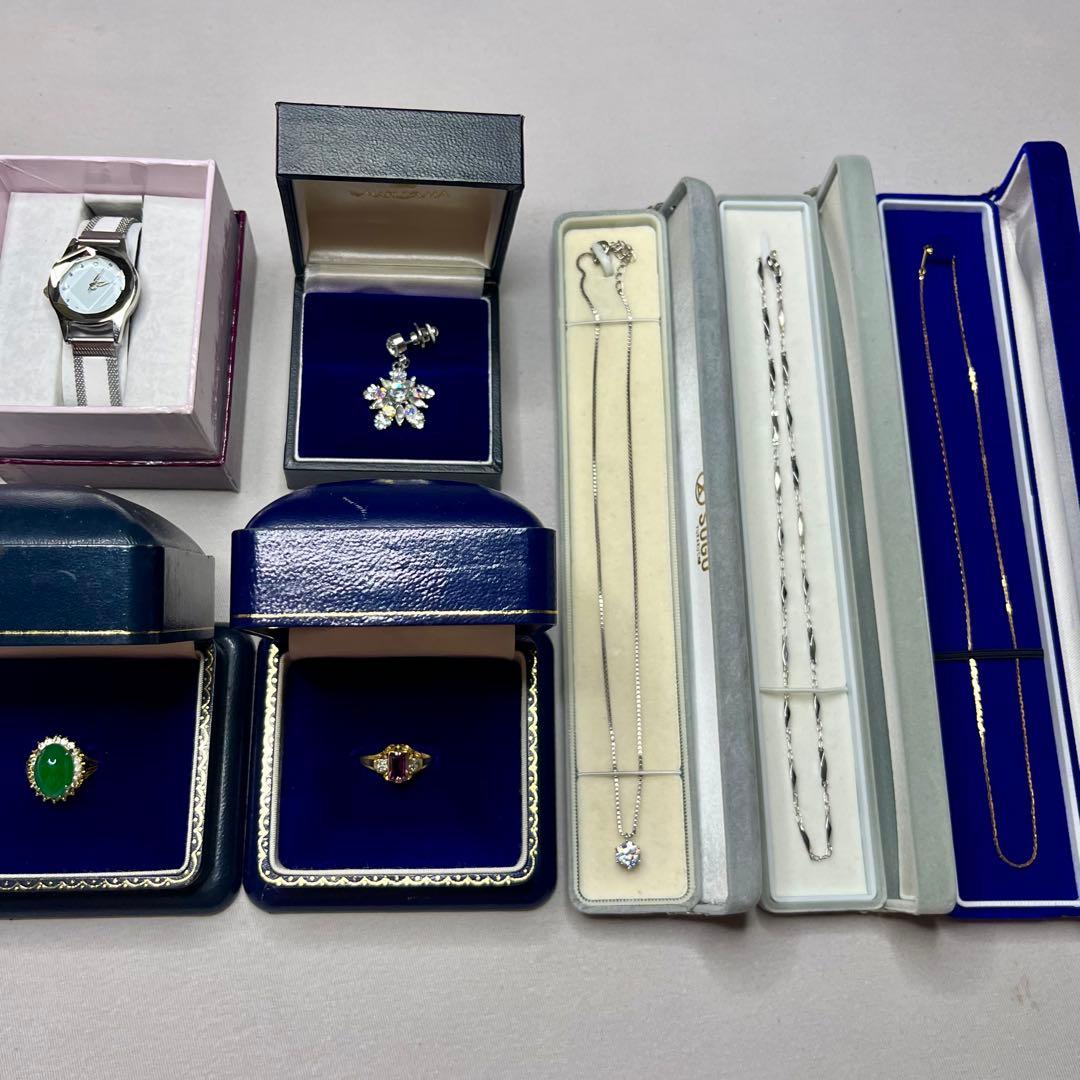や*ら様 ⭐︎★ジュエリー7点セット★⭐︎ 指輪 ネックレス ブローチ 時計