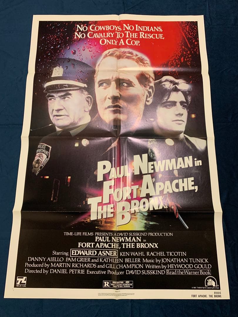 アパッチ砦・ブロンクス　USオリジナル映画ポスター