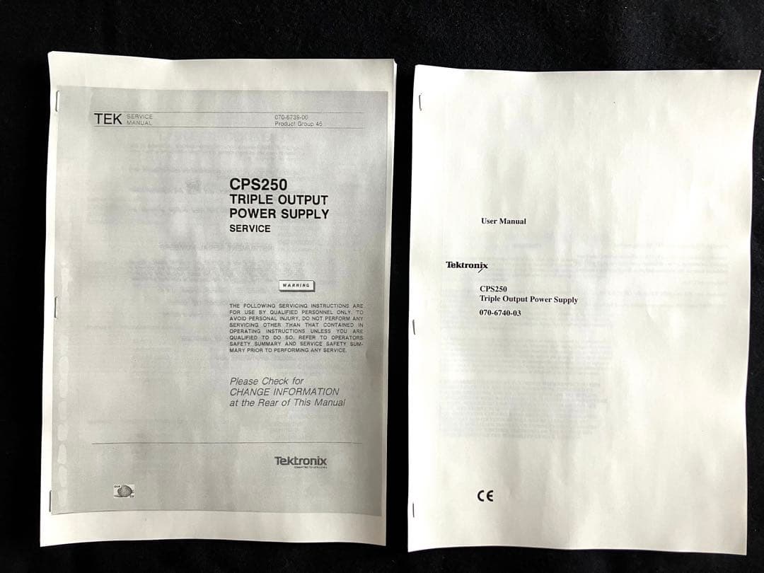 TEK CPS250 Triple Output Power Supply 美品