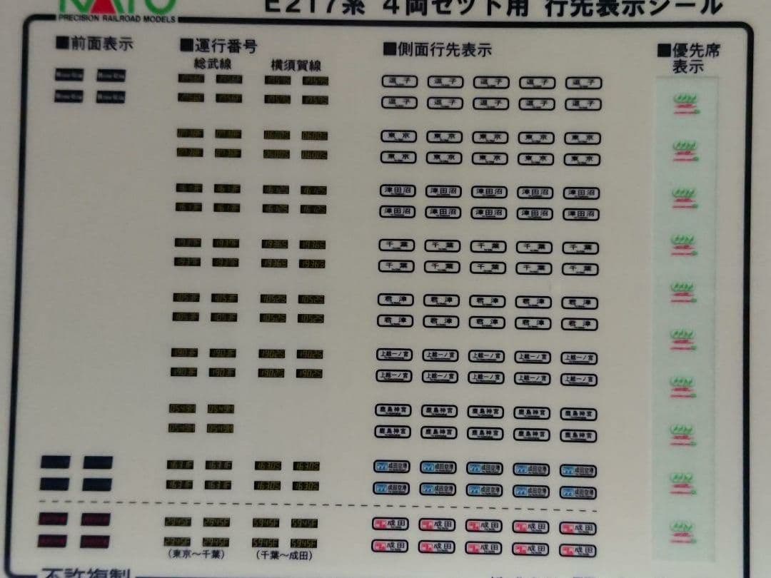 Nゲージ KATO E217系 横須賀線 総武快速線 増結編成