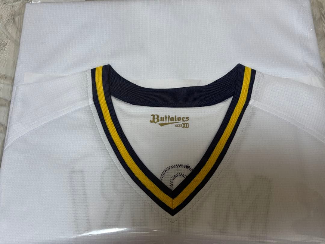 オリックスバファローズ　森友哉選手BlueWave復刻ユニフォーム　XOサイズ