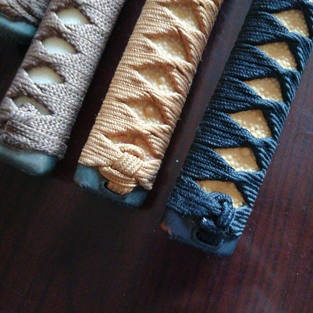 日本刀装具　柄4本