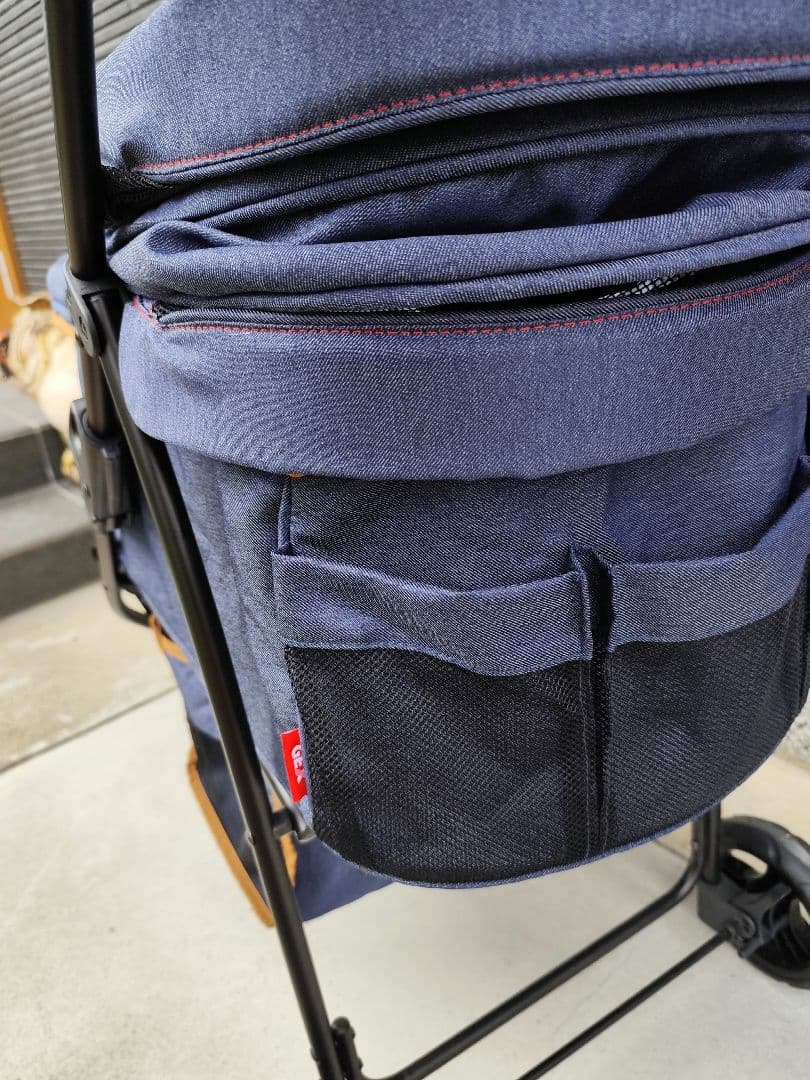 GEX わんわんカート スマートハンディ Safety デニム ペットカート