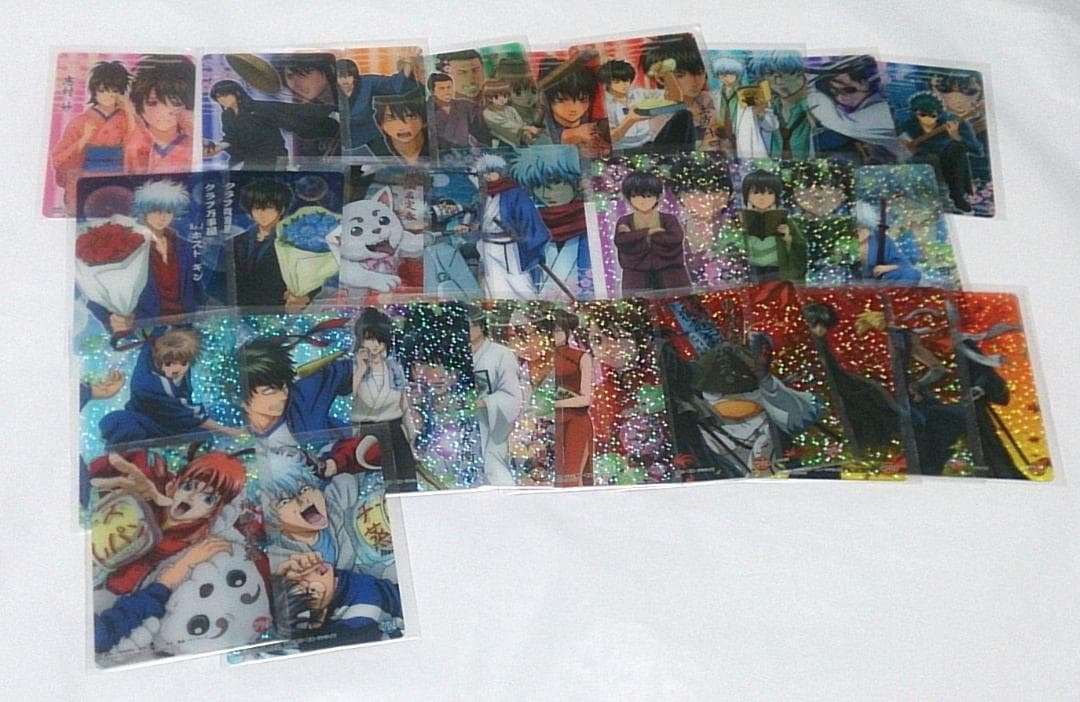 銀魂　クリアコレクション　約300枚前後　まとめ売り　箔押し　SPカード