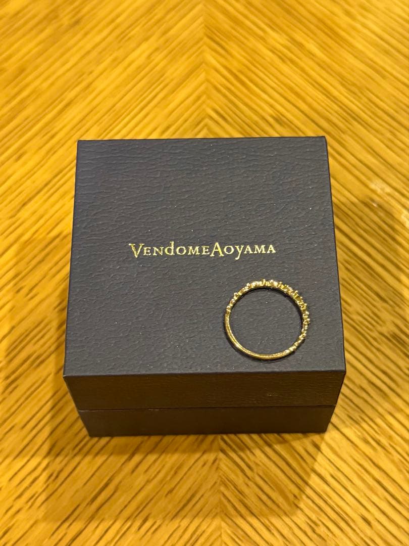 ヴァンドーム青山　ピンキーリング　ピンクゴールド　ダイヤモンド　18金　K18