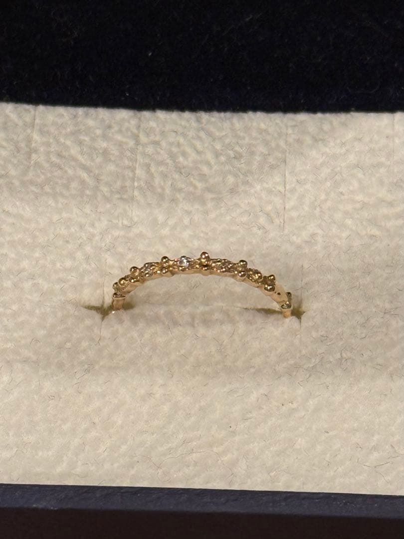 ヴァンドーム青山　ピンキーリング　ピンクゴールド　ダイヤモンド　18金　K18