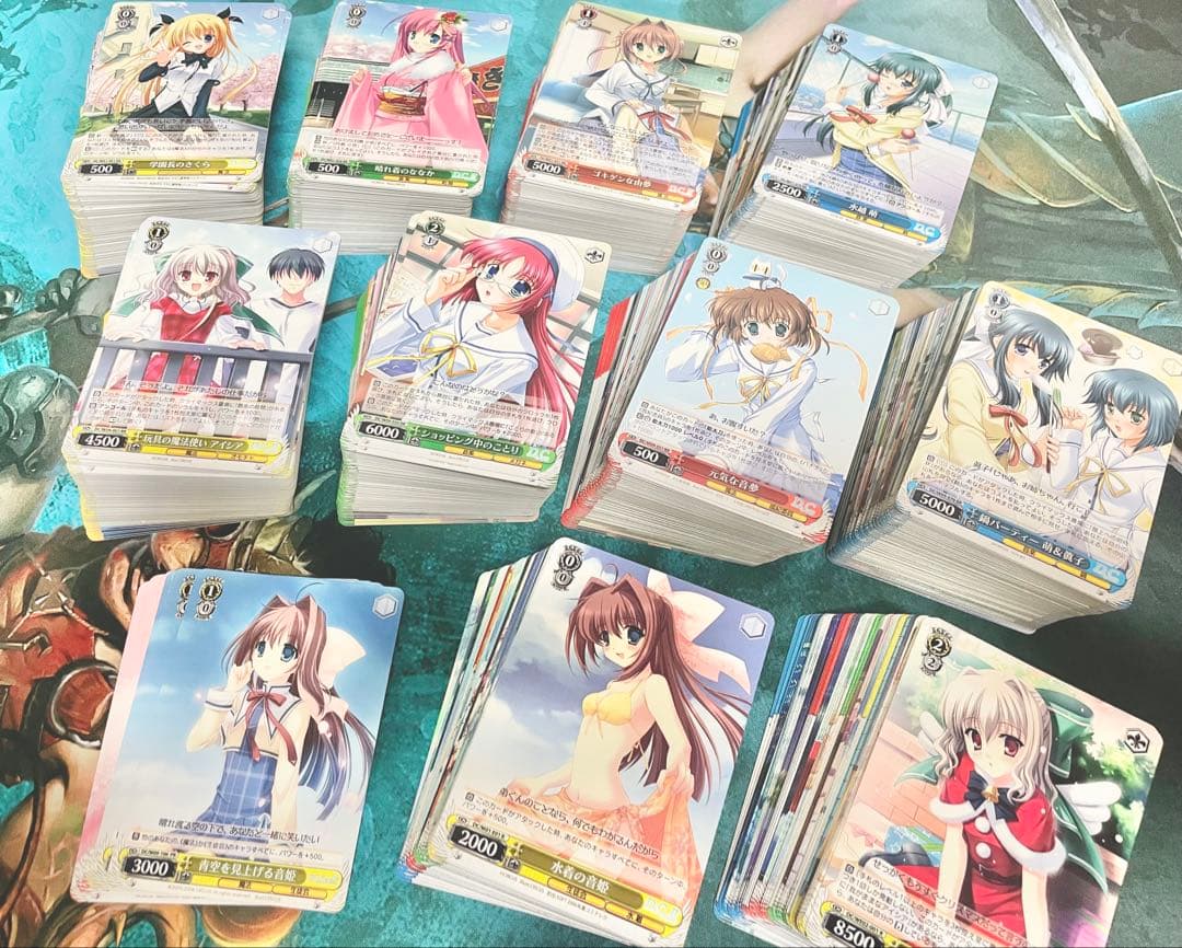 ヴァイスシュヴァルツ D.C. 過去弾4種 4コン オマケ付き