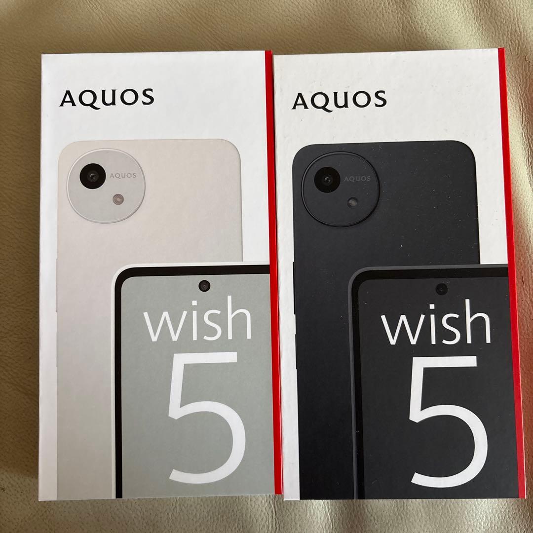 AQUOS wish 5 2台セット スミ ユキ