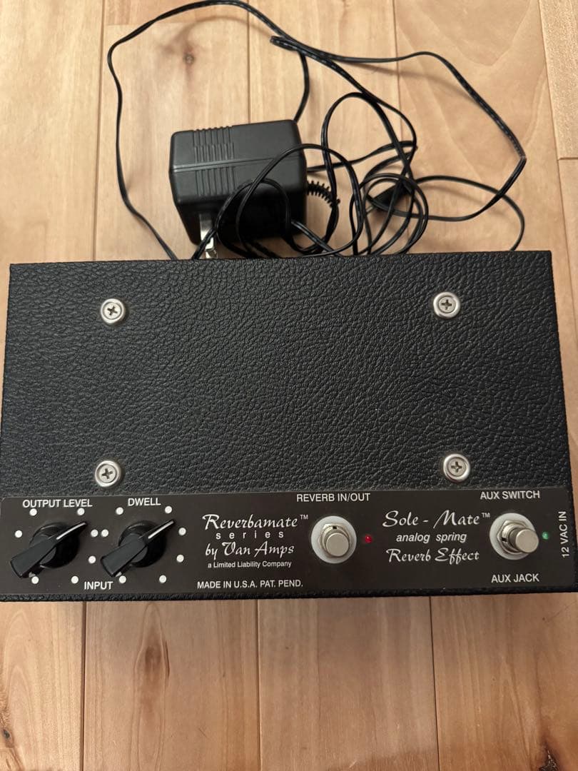 【希少】Van Amps Sole-Mate アナログスプリングリバーブ