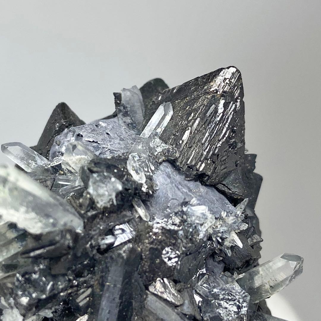 スファレライト　ガレナ　クォーツ　鉱物標本　原石　天然石　ストーン　共生標本