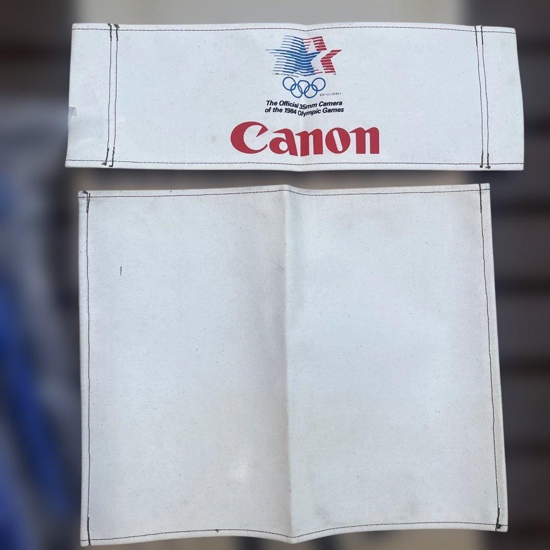 Canon ディレクターズチェア 木製 帆布　折りたたみ 1984年ロス五輪