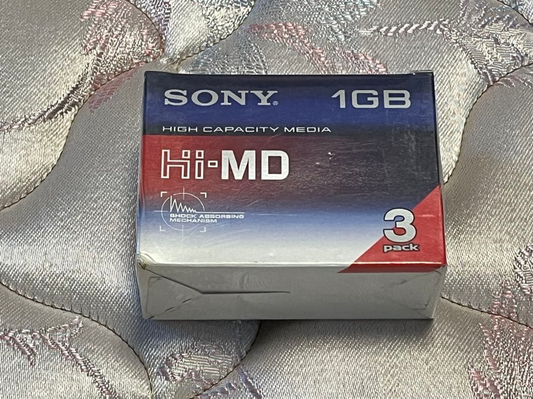 【未開封・未使用品】SONY Hi-MDディスク 1GB 3HMD1G 3パック